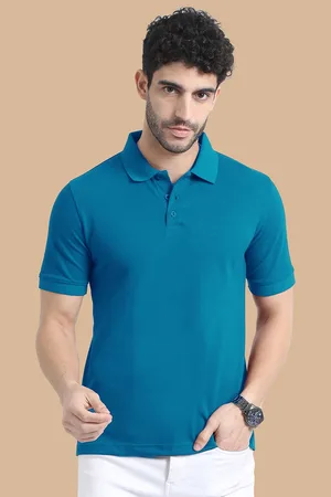 Miraan Men Polo Collar Applique T-shirt