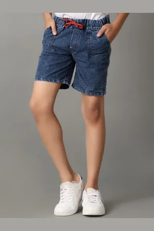 V-Mart Boys Washed Denim Shorts