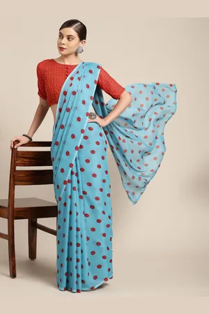 HRITIKA Geometric Printed Saree