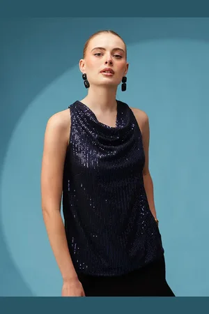 Roadster The Lifestyle Co Embellished Sleeveless Top