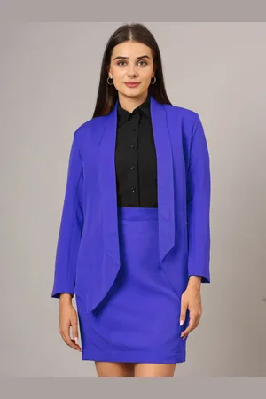BRINN Shawl Collar Blazer & Skirt Suit