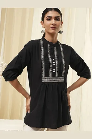 Biba Women Thread Work Kurta