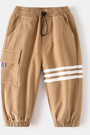 LULU & SKY Boys Loose Fit Joggers Trousers