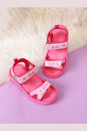 Kidsville Girls Barbie Printed Sports Sandals