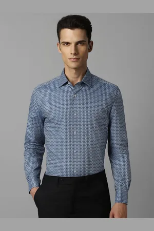 Louis Philippe Micro Ditsy Printed Formal Shirt