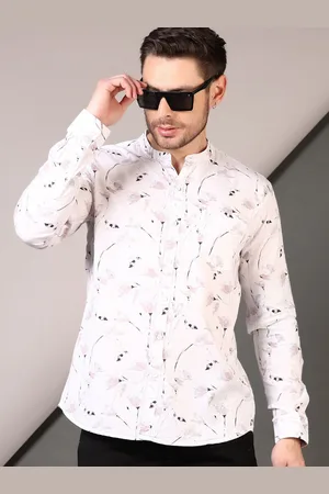 V-Mart Men Floral Opaque Printed Casual Shirt