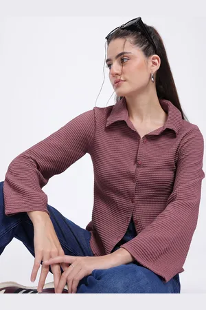 DressBerry Hive Vibe Textured Shirt