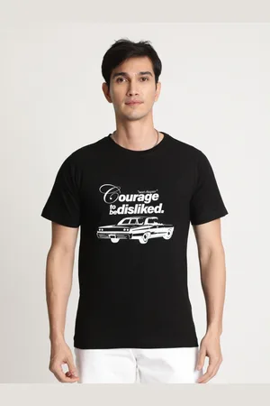 IVOC Men Typography Printed T-shirt