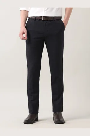 Arrow Men Checked Classic Trousers