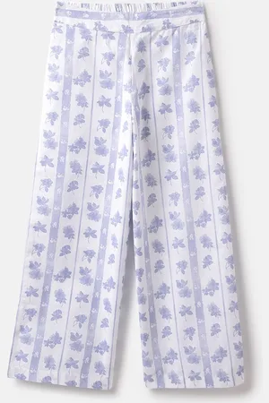 Benetton Girls Printed Trousers