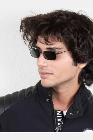 Ted Smith Men Rectangle Sunglasses TSS-CANDY-X_C1