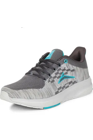 JQR Men PROTEIN Grey Mesh Running Shoes