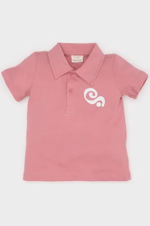 DeFacto Boys Polo Collar Applique T-shirt