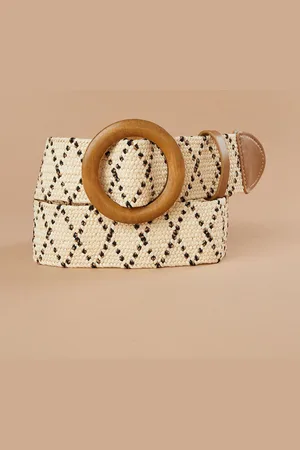 Lifestyle Women Braided PU Belt