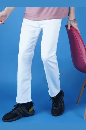 Moda Rapido Men Classic Relaxed Fit Slash Knee Jeans