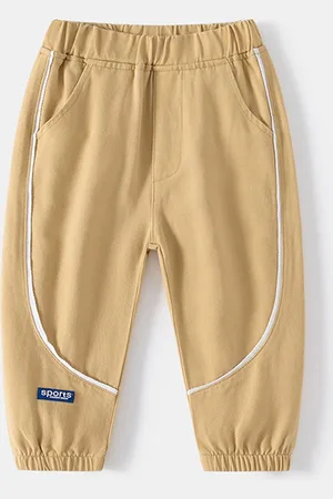 LULU & SKY Boys High-Rise Joggers Trousers