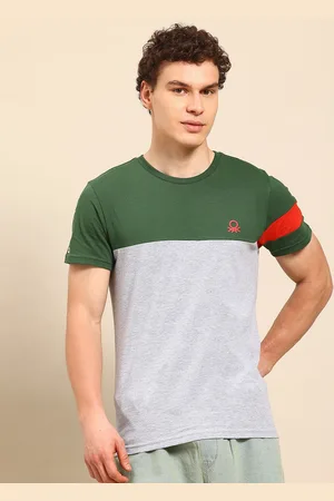 Benetton Colorblocked T-shirt