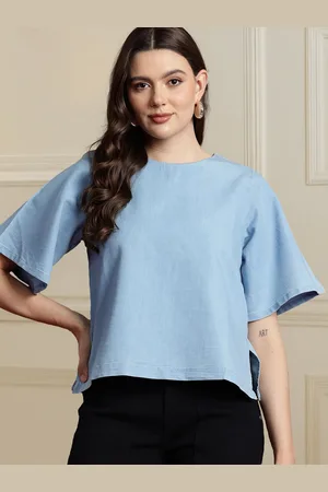 all about you Chambray Top