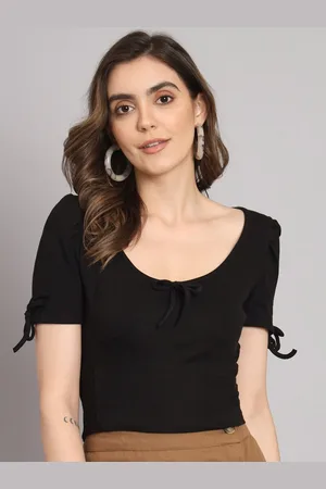 Chemistry Scoop Neck Crop Top