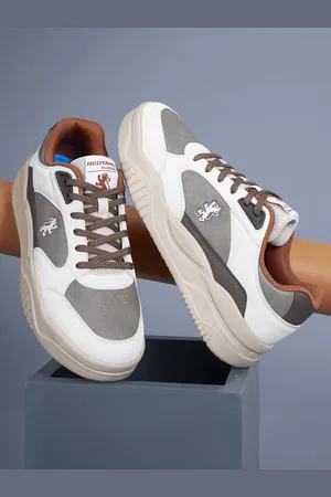 Red Tape Men Colourblocked PU Sneakers