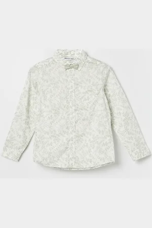Lifestyle Boys Floral Opaque Printed Casual Shirt