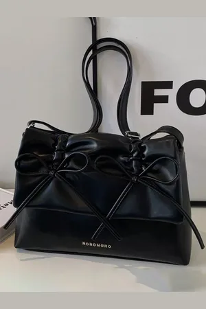 Stylecast Black Structured Shoulder Bag