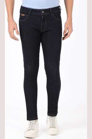 Wrangler Men Blue Vegas Skinny Fit Low-Rise Stretchable Jeans
