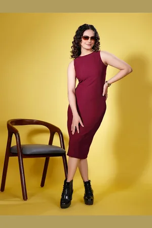 DressBerry Bodycon Midi Dress