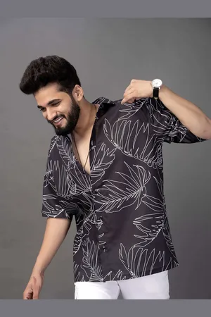 Brown brothers Unisex Relaxed Opaque Printed Casual Shirt