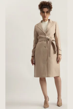 Elle Women Single-Breasted Overcoats