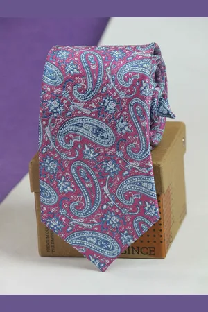 Tossido Men Woven Design Microfiber Formal Broad Tie