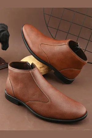 Killer Men Casual Block-Heeled Regular Boots