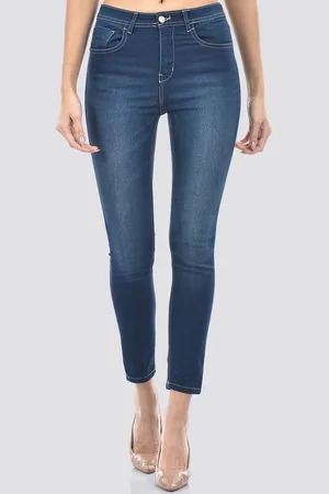 NUMERO UNO Women Solid Regular Fit Sustainable Stretchable Jeans
