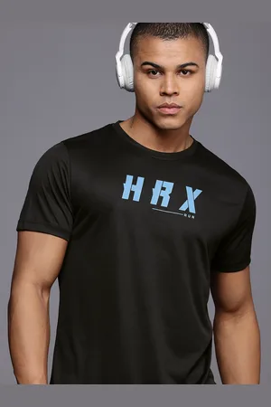HRX Brand Logo Printed Running T-shirt