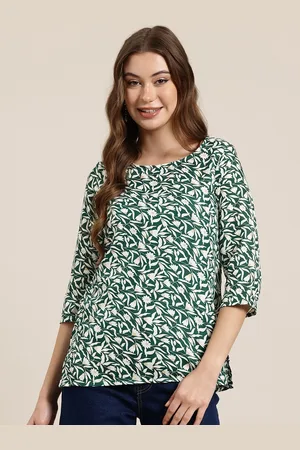 HERE&NOW Floral Printed Kurti