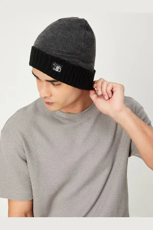 Max Collection Self Design Men Beanie