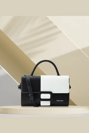 Fastrack Women Colourblocked Structured Satchel Bag