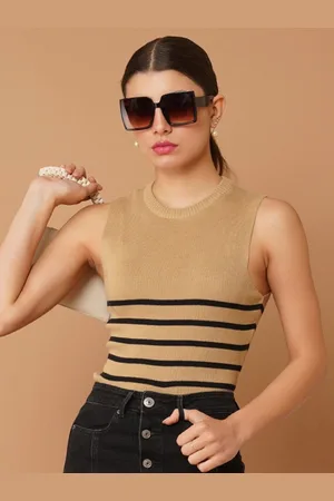 Chemistry Striped Cotton Top