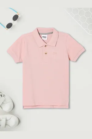 Max Collection Boys Polo Collar Pockets T-shirt