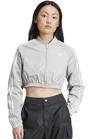 adidas Women Crop Training or Gym Bomber Jacket