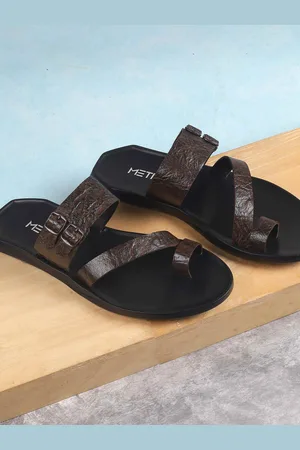 Metro Men Leather Comfort Sandals