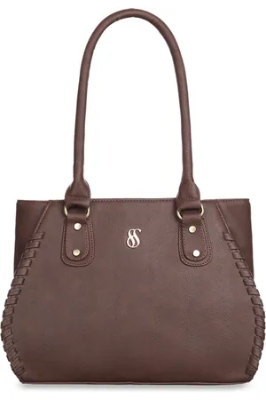 FOSTELO Embellished PU Structured Shoulder Bag