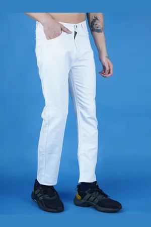 Moda Rapido Men Classic Mildly Distressed Jeans