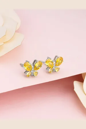 GIVA 925 Sterling Silver Contemporary Studs Earrings