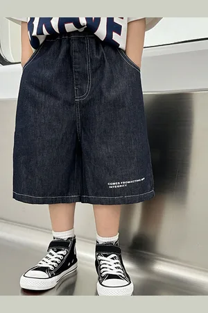 LULU & SKY Boys Denim Shorts