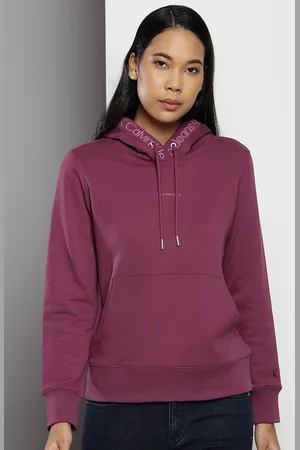 Calvin Klein Hooded Pure Cotton Pullover