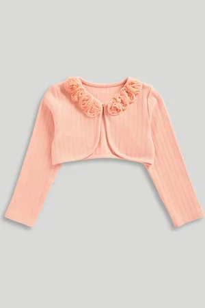 Mothercare Girls Striped Crop Sweater Vest