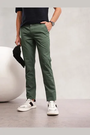 Nautica Men Smart Slim Fit Pure Cotton Chinos Trousers
