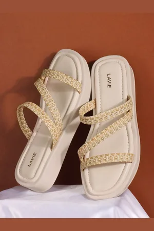 LAVIE PU Flatform Sandals