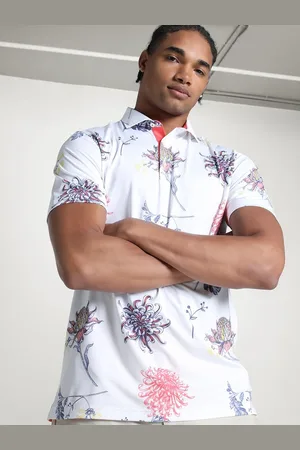 PUMA MATTR Dahlia Men Printed Golf Polo T-Shirt